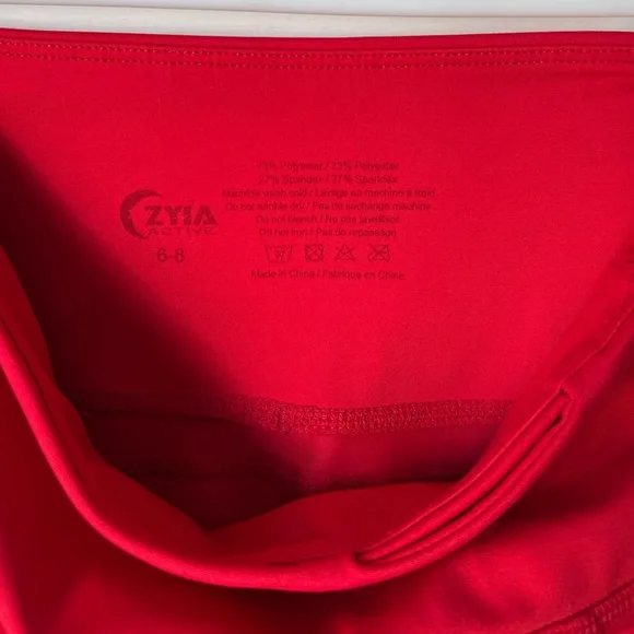 Zyia Active Crop Leggings Women’s Size 6-8 - Picture 6 of 6